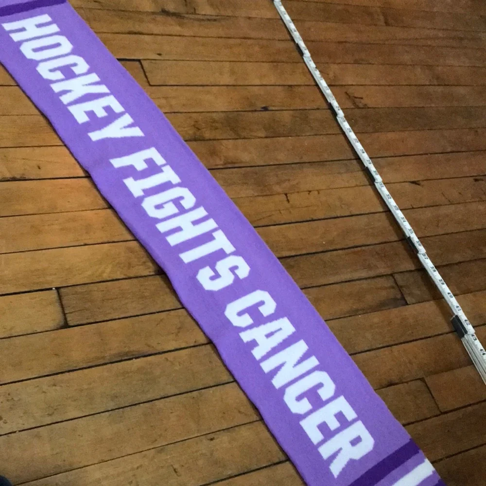 Chicago Blackhawks Purple Knit Fan‎ Scarf